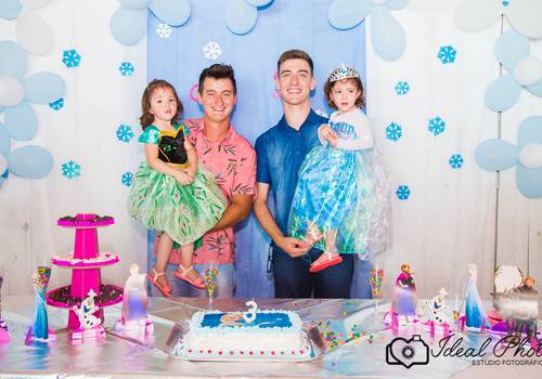 Aniversários  de Mayara e Laura 3 anos