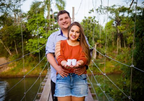 Gestantes  de Emilly e José 