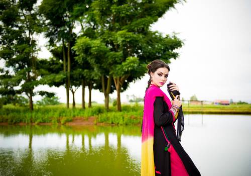 Ensaios de Pakistani Fashion