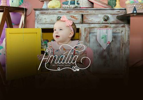 Kids de Primeiro aninho da Amália