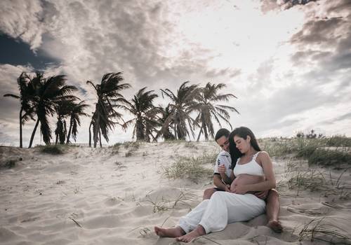 Gestante de Ensaio Gestante - Camilla