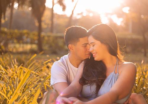Casal de Estefane e Matheus