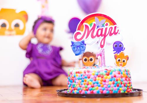 Família de 1 aninho da Maju