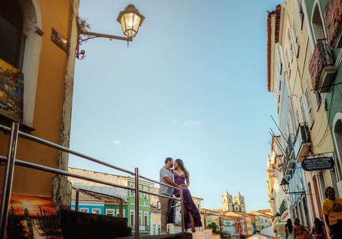 ENSAIOS de ENSAIO NO PELOURINHO  LÍVIA E ROAN - PRÉ WEDDING