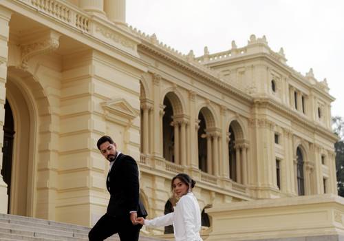 ENSAIOS de MUSEU DO IPIRANGA  - PRÉ WEDDING  - NATH E LUCAS
