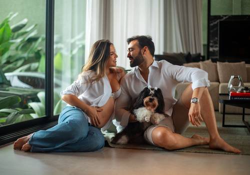 GESTANTES de ENSAIO GESTANTE LAGUNE VILLE - LARISSA E JOSÉ