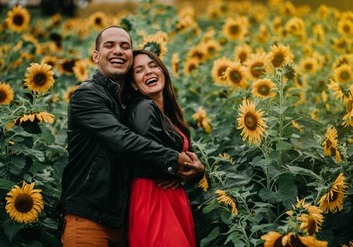 ENSAIOS de ENSAIO CASAL EM CRUZ DAS ALMAS-BA   - PALOMA & CADMIEL  - GIRASSÓIS