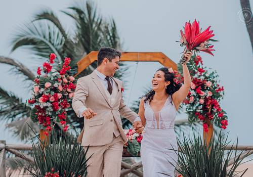 CASAMENTO de ELOPEMENT WEDDING - KALILA & JUNIOR-  EM ÍMBASSAI - LINHA VERDE - BAHIA