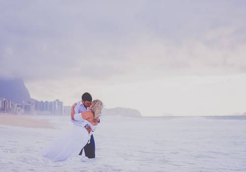 Trash the Dress de Thaiane e Marcelo