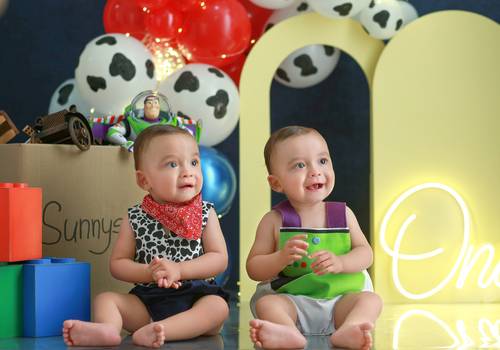 Smash the cake de Comemorando o 1° ano 