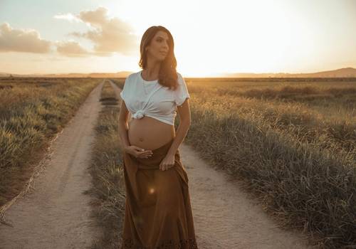 Ensaio Gestante de Á espera do Pedro 