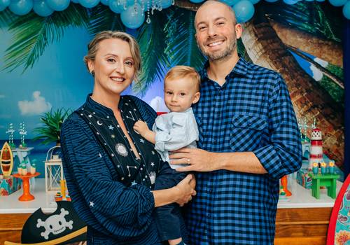 Aniversário infantil de Aniversário 1 ano -Rocco