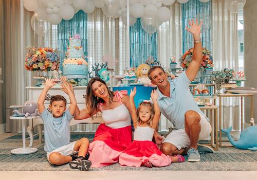 Aniversário infantil de Aniversário 5 anos Bernardo e 3 anos Alice