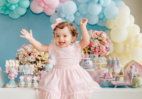 Aniversário infantil de Aniversário 1 ano - Olívia