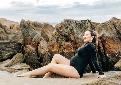 Gestante de A linda espera por Fernanda