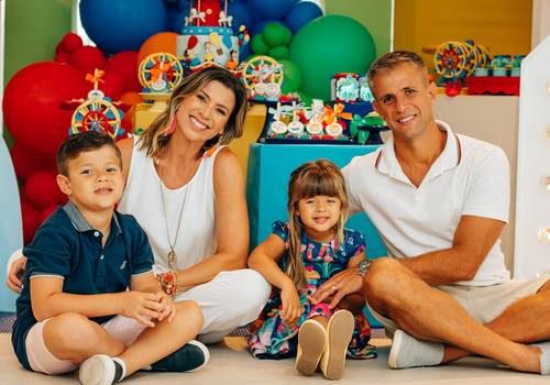 Aniversário infantil de Aniversário Bernardo 6 e Alice 4