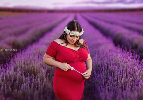 Ensaio Gestante de Doce espera Luna 