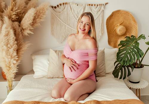 Ensaio Gestante de Doce espera Agatha