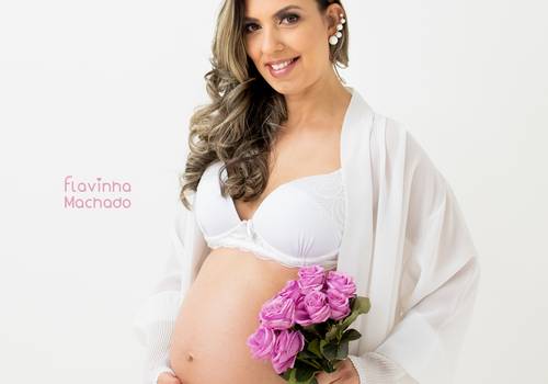 Ensaio Gestante de Mônica espera Manuela