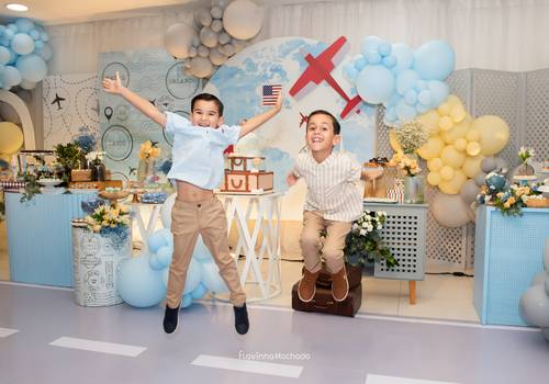 Aniversário Infantil de Samuel e Daniel | 8 e 6 Anos
