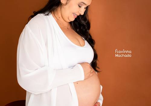 Ensaio Gestante de Wigna espera Athos