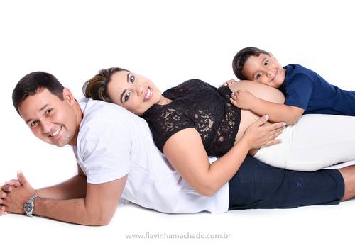 Ensaio Gestante de Manuella espera Gustavo