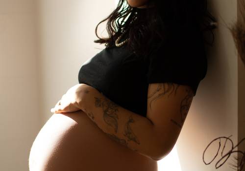 Gestante de sessão de grávida  Maria Victória