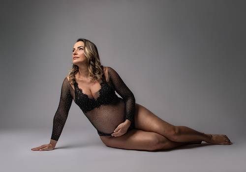 Gestante de A espera por Guilhermina