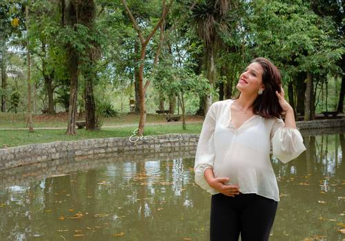 Gestante de Raiane a espera por Anthony