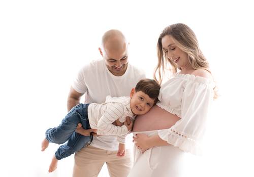 Gestante de Ensaio gestante Marcela