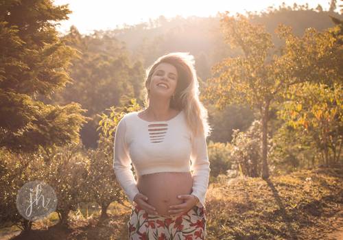 Gestante de A espera de Alice