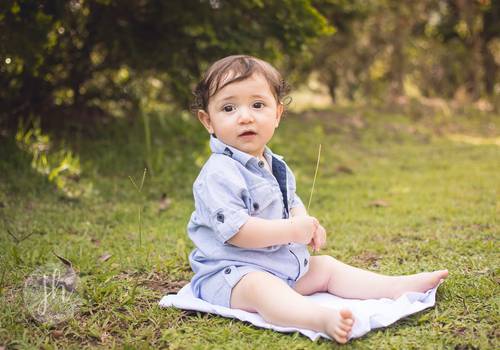 Acompanhamento do Bebê de Ensaio externo - Davi 8 meses