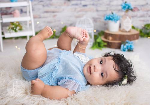 Acompanhamento do Bebê de Acompanhamento Manuela - 6 meses