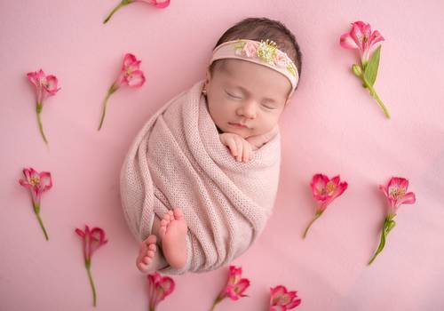 Newborn de Ensaio Newborn Maria Flor 16 dias