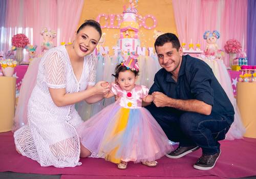 Aniversário de Aniversário Antônia 1 ano