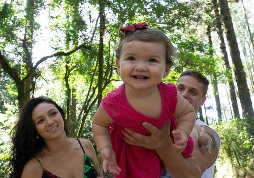 Família  de Ensaio família, Vick, Lenon e Sophia