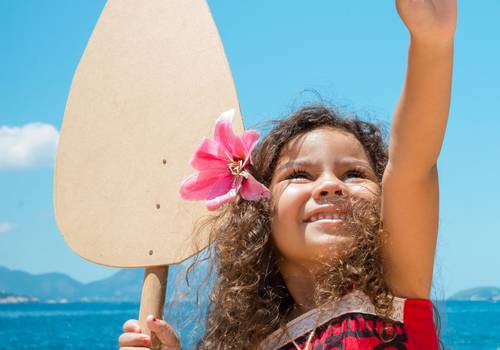Temáticos Meninas de Ensaio Moana Praia