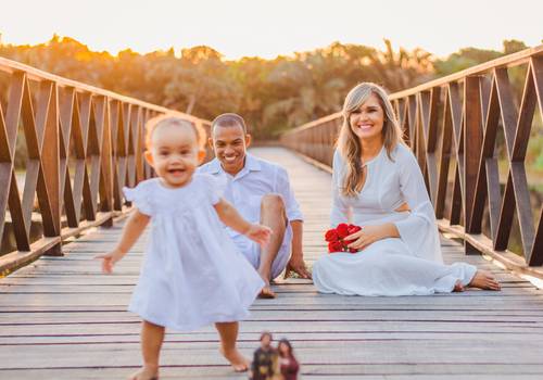 Ensaio em Família de Marcos e Luciana