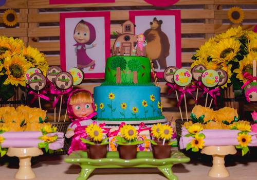 Aniversários de 4 Anos de Maria Valentina