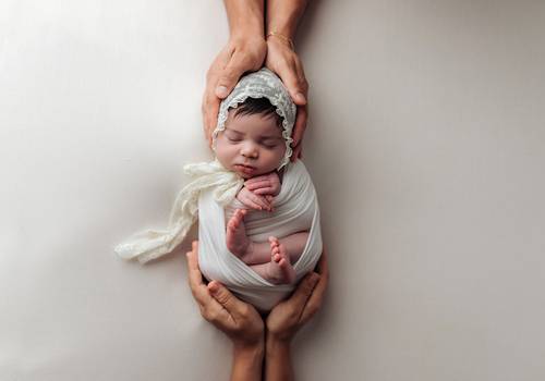 Ensaios Newborn de Primeiros dias de Analu
