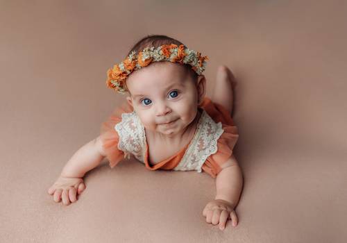Acompanhamento de bebês de Lis 4 meses