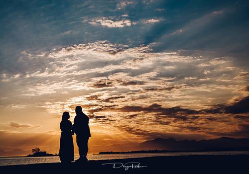 Ensaios de Casal de Gisele e Alexandre