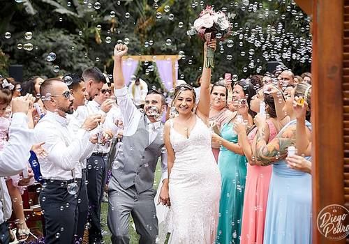 Casamentos de Cláudia e Andrey