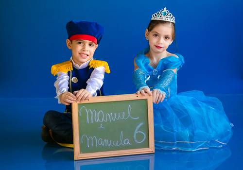 Infantil de Ensaio Infantil Manuel e Manuela