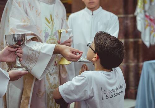 Infantil de 1a. Eucaristia do Rafael