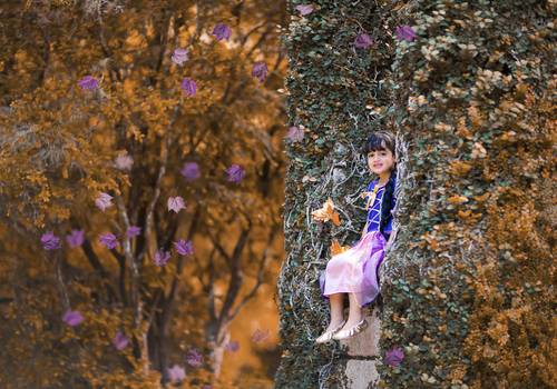 Infantil de Ensaio da Alice (Tema Rapunzel)