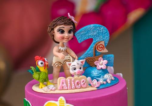 Aniversários de Aniversário 2 Aninhos da Alice (tema Moana)