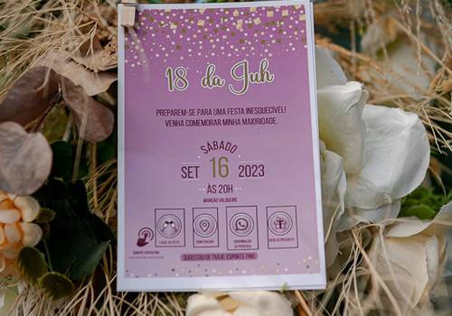 15 Anos de Aniversário de 18 anos da Julia