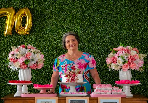 Aniversários de Aniversario 70 anos da Célia