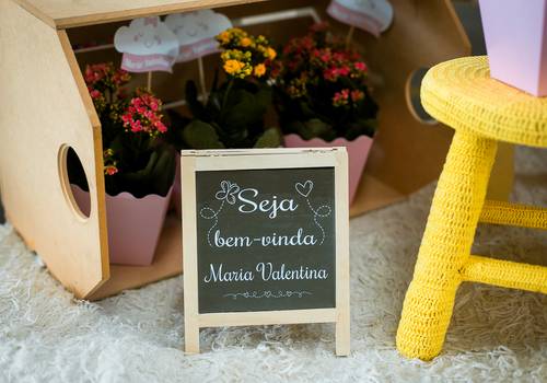 Infantil de Chá de bebê da Maria Valentina